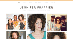 Desktop Screenshot of jenniferfrappier.com